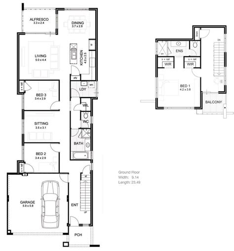 Small Lot House Plans With Garage / If you choose a small house plan ...