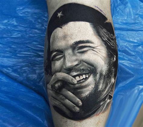 Che Guevara tattoo by Marek Hali | Photo 19117