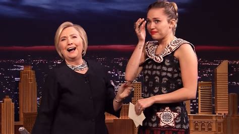 Watch Access Hollywood Interview: Miley Cyrus Gets Emotional As She Thanks Hillary Clinton - NBC.com