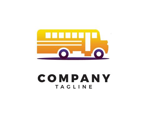 School Bus Logo Icon Design Template Vector 5287796 Vector Art at Vecteezy