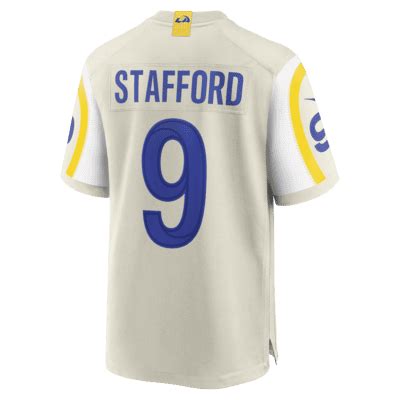 NFL Los Angeles Rams (Matthew Stafford) Men's Game Football Jersey ...