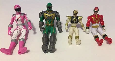 Vintage Power Rangers Figure Lot Figures set of 4 Good Pre-owned Free Shipping | #1900472703