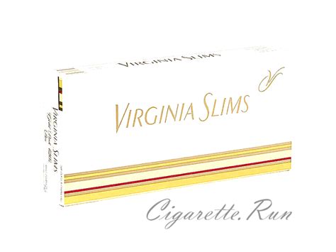 Virginia Slims 120's Gold Pack Box Cigarettes | Cigarette.Run