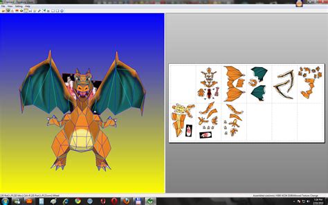 Charizard Papercraft - done by Sabi96PapercraftBox | Pokemon charizard ...