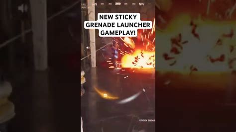 NEW OVERPOWERED STICKY GRENADE LAUNCHER GAMEPLAY #shorts #fortnite - YouTube