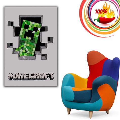 Creeper Minecraft Poster – My Hot Posters