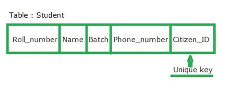 Difference between Primary key and Unique key - GeeksforGeeks