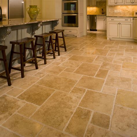 Noche French Pattern Travertine Tile - LW Stone