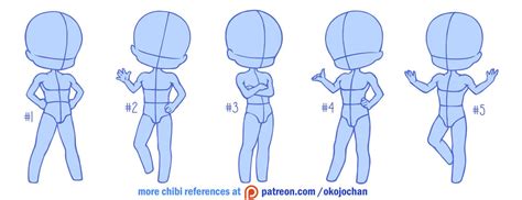 Chibi poses reference (chibi base set #8) by Nukababe on DeviantArt Hand Reference, Drawing ...