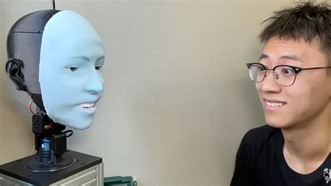 Expression-matching robot will haunt your dreams but someday it might be your only friend ...