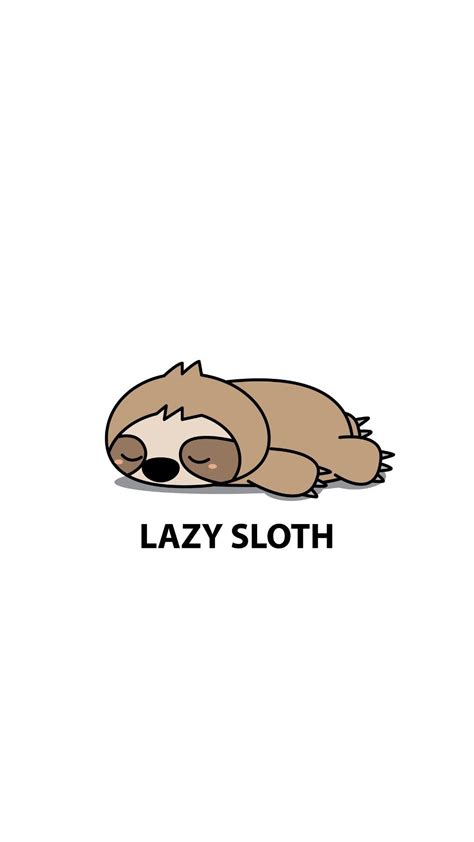 Pin by Hilal yılmaz Ay on Satın alınacak şeyler | Sloth, Cute cartoon ...