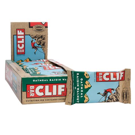 Clif Bar Oatmeal Raisin Walnut 2.4 oz Bar | Nassau Candy