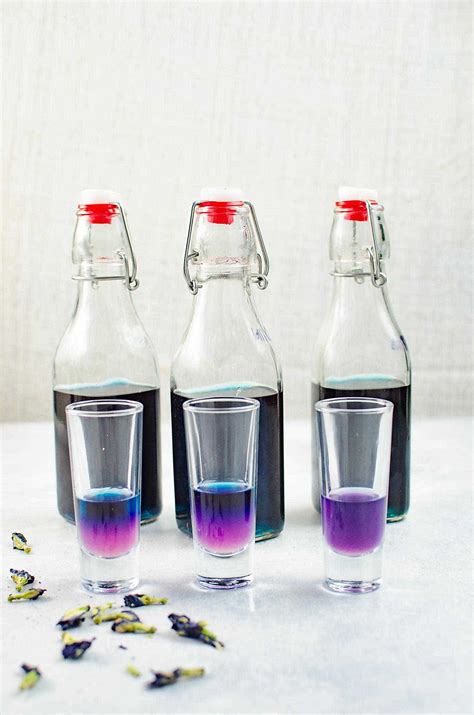 How to make Color Changing Alcohol (Vodka, Tequila and Gin) - The ...