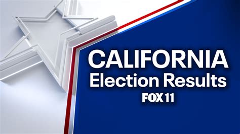 Interactive map: Live California election results | FOX 11 Los Angeles