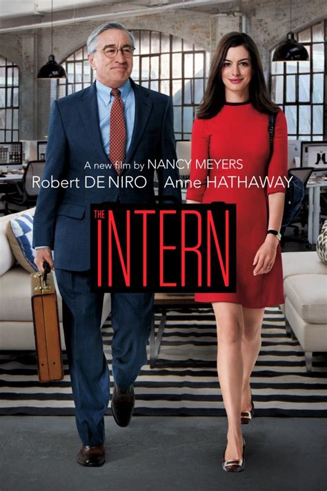 The Intern Movie Poster - Robert De Niro, Anne Hathaway, Anders Holm #TheIntern, #MoviePoster, # ...