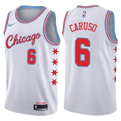 Chicago Bulls Swingman White Alex Caruso Jersey - City Edition - Men's