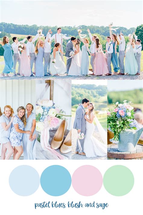 6 Wedding Color Palettes For Bright, Airy & Colorful Photos | Samantha ...
