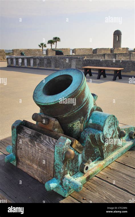 CASTILLO DE SAN MARCOS, HISTORIC DOWNTOWN, SAINT AUGUSTINE, FLORIDA, USA Stock Photo - Alamy