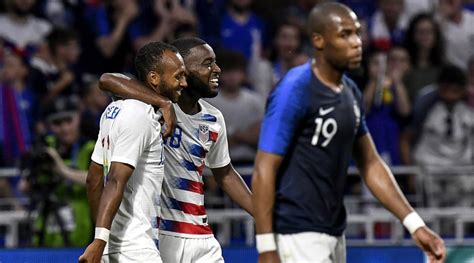 France vs USA: USMNT closes camp with strong lasting impression - Sports Illustrated