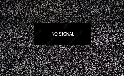 No signal TV, Seamless texture with television grainy noise effect for ...