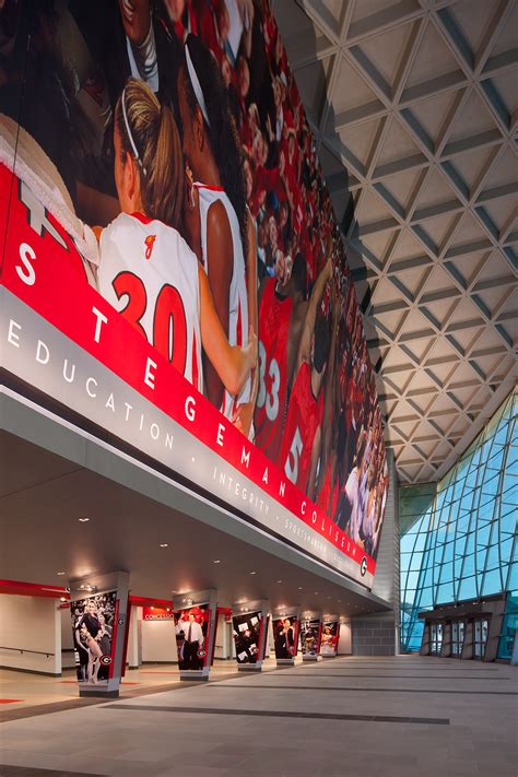 Stegeman Coliseum Concourse Renovation Gallery | University Architects