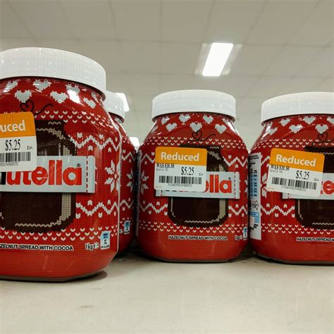 Nutella 1kg Christmas Version $5.25 (1/2 Price) @ Big W - OzBargain