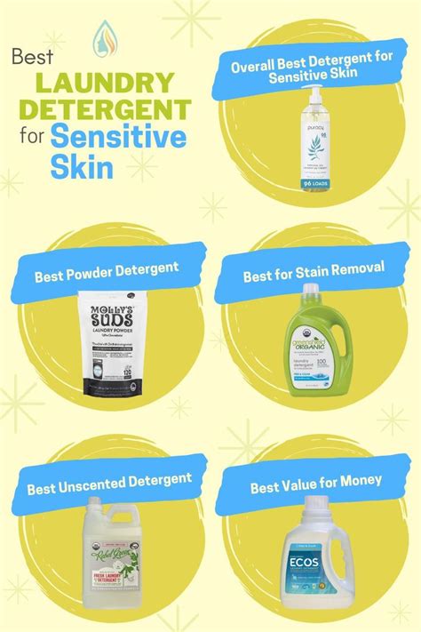 Best Laundry Detergents for Sensitive Skin | Detergent for Sensitive ...