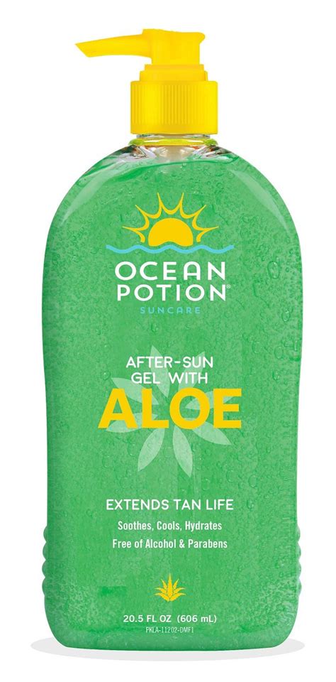 Ocean Potion Skincare Aloe Gel ingredients (Explained)