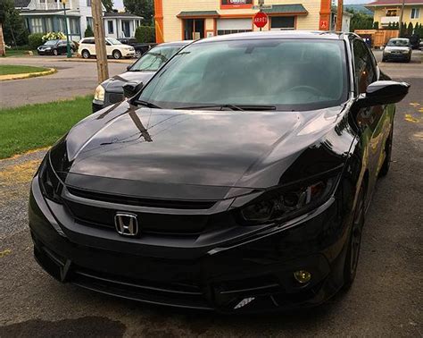 Black Civic Ex-T Coupe Mods | 2016+ Honda Civic Forum (10th Gen) - Type ...