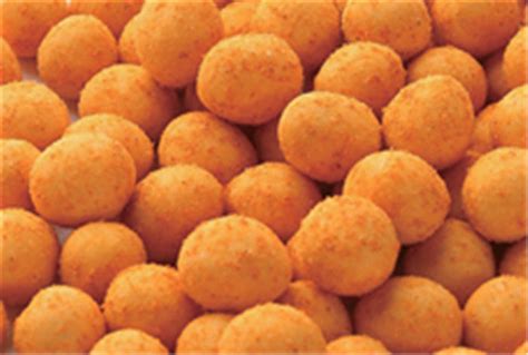 Yellow Color Coated Spicy Coated Peanuts Crackers Healthy Safe Raw Ingredient