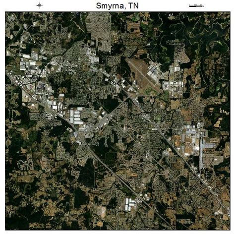 Aerial Photography Map of Smyrna, TN Tennessee