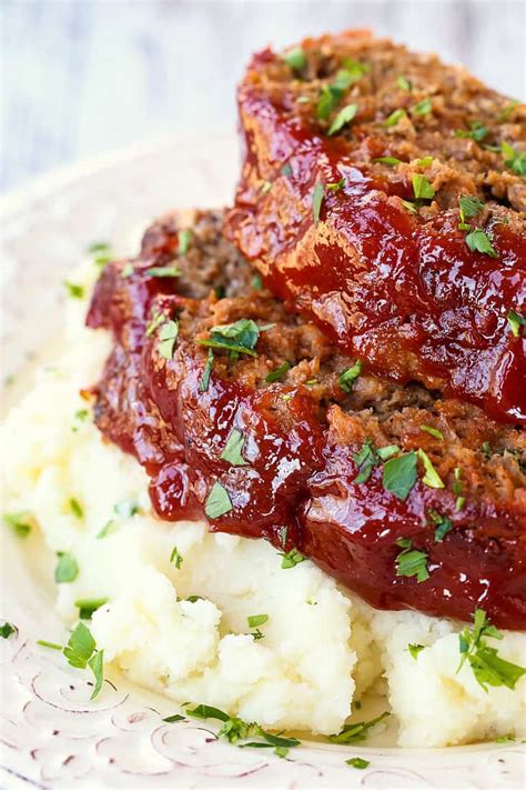 The Best Meatloaf Recipe | Classic Meatloaf with Ketchup Glaze