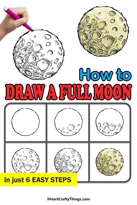 Full Moon Drawing