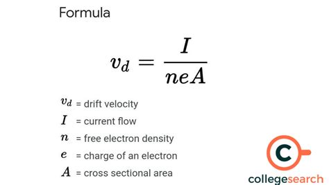 Drift Velocity Formula: Characterization, Net Velocity of Electron, How ...