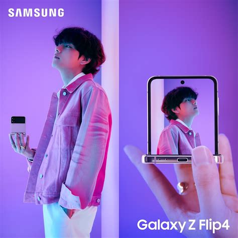 Samsung Unveils New HD Photos Featuring BTS And The New Galaxy Z Flip4 ...