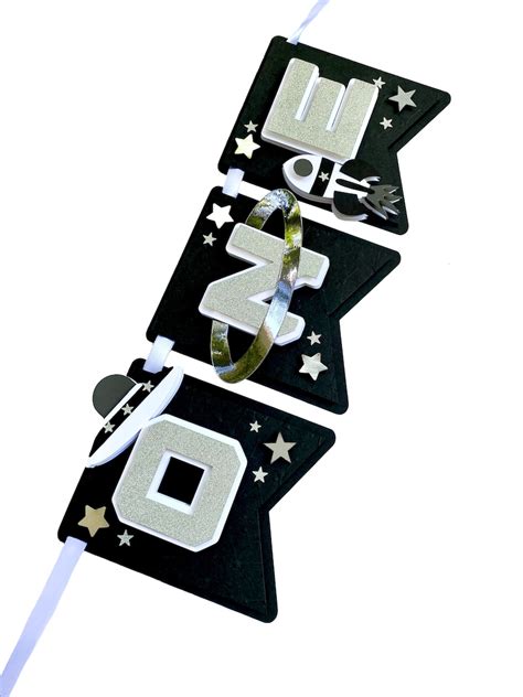 Space Banner Space Birthday Party Astronaut Birthday Decor - Etsy