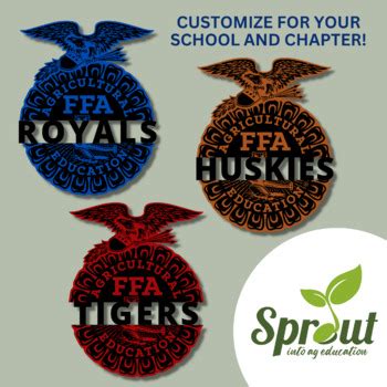 Custom FFA Emblem Clipart by Sprout in Ag Education | TPT