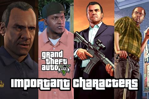 Ranking the 5 most popular GTA 5 characters according to their importance in the plot