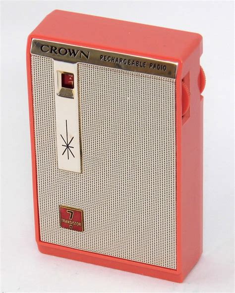 Vintage Crown Niccad Rechargeable Transistor Radio, Model … | Flickr
