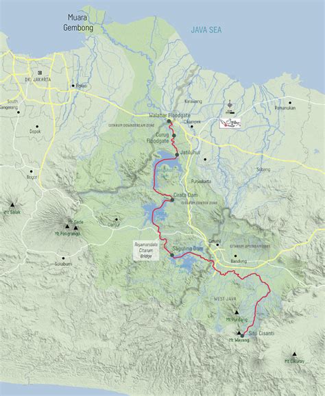 Citarum River Pollution Map