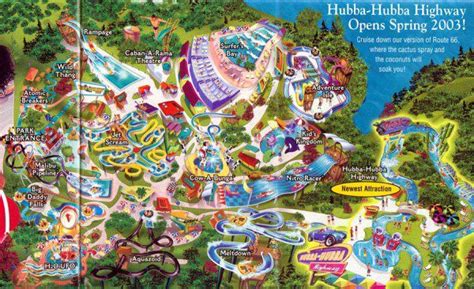 Theme Park Brochures Water Country USA - Theme Park Brochures