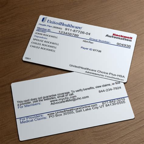 UnitedHealthcare Medical and Vision ID Cards – Rockwell Automation