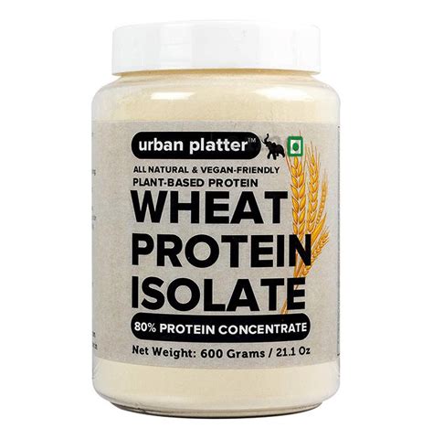 Urban Platter Wheat Protein Isolate: Buy jar of 600.0 gm Powder at best price in India | 1mg