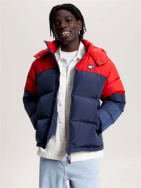 Colour-Blocked Alaska Puffer Jacket | Tommy Hilfiger