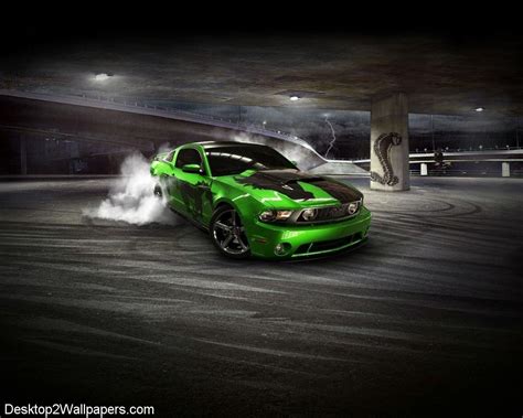 Green Mustang GT Wallpapers - Top Free Green Mustang GT Backgrounds - WallpaperAccess