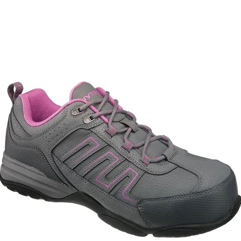 Hytest Women's Composite Toe Safety Shoes - Grey | elliottsboots