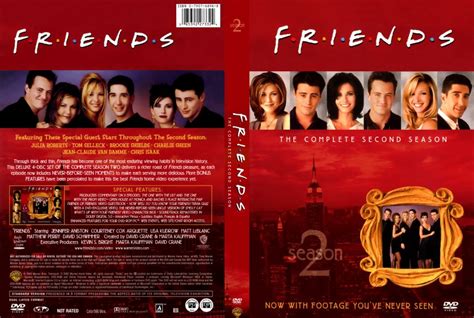 Friends Season 2 - TV DVD Scanned Covers - Friends Season 2 :: DVD Covers