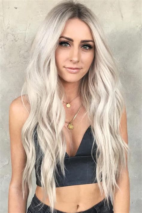 71 Platinum Blonde Hair Colors Best Ideas for 2023 | Long hair styles, Platinum blonde hair ...