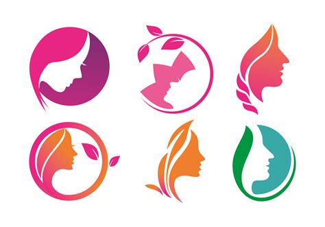 Skincare, Women Face Logo Vector Graphic by DEEMKA STUDIO · Creative Fabrica