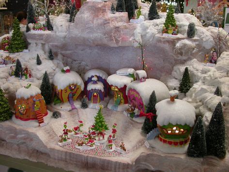 Whoville Christmas Village | Cindy Lou Who's House Snow Village | whoville | Pinterest ...